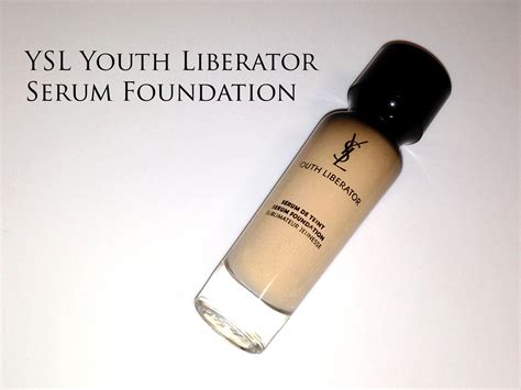 ysl forever youth liberator foundation review|ysl serum foundation.